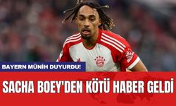 Bayern Münih duyurdu! Sacha Boey'den kötü haber geldi
