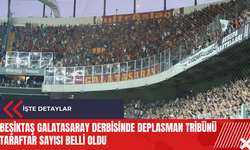 Beşiktaş Galatasaray derbisinde deplasman tribünü taraftar sayısı belli oldu
