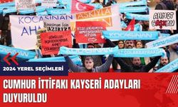 Cumhur İttifakı Kayseri adayları duyuruldu