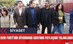 DEM Parti'nin Diyarbakır adayının paylaşımı yalanlandı