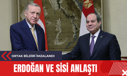 Erdoğan ve Sisi anlaştı: Ortak bildiri imzalandı