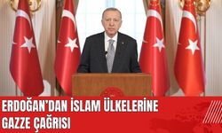 Erdoğan'dan İslam ülkelerine Gazze çağrısı