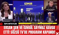 Ersan Şen ve İsmail Saymaz Kavga Etti! Sözcü TV’de Program Kapandı!