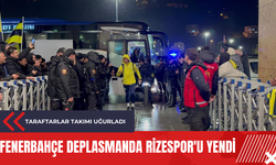 Fenerbahçe deplasmanda Rizespor'u yendi