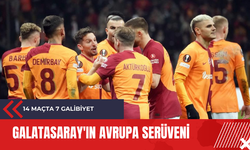 Galatasaray'ın Avrupa serüveni: 14 maçta 7 galibiyet