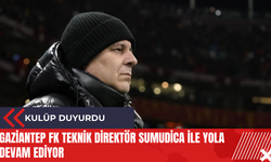 Gaziantep FK Teknik Direktör Sumudica ile yola devam ediyor