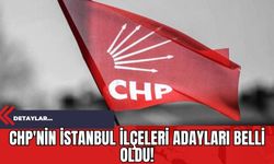 CHP'nin İstanbul İlçeleri Adayları Belli Oldu!