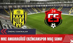 MKE Ankaragücü Erzincanspor Maç Sonu! Önemli Dakikalar