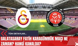 Galatasaray Fatih Karagümrük Maçı Ne Zaman? Hangi Kanalda? Tüm Detaylar...