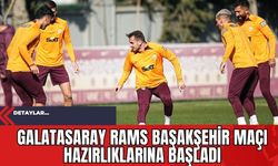 Galatasaray RAMS Başakşehir Maçı Hazırlıklarına Başladı