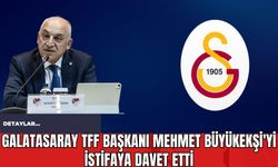 Galatasaray TFF Başkanı Mehmet Büyükekşi'yi İstifaya Davet Etti