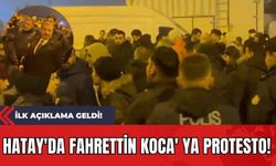 Hatay'da Fahrettin Koca' ya Protesto! İlk Açıklama Geldi!