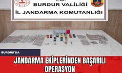 Burdur'da Jandarma Ekiplerinden Başarılı Operasyon
