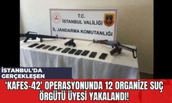 İstanbul'da Gerçekleşen "Kafes-42" Operasyonunda 12 Organize Suç Örgütü Üyesi Yakalandı