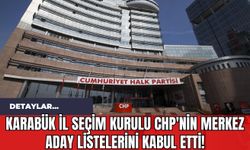 Karabük İl Seçim Kurulu CHP'nin Merkez Aday Listelerini Kabul Etti