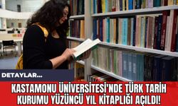 Kastamonu Üniversitesi'nde Türk Tarih Kurumu Yüzüncü Yıl Kitaplığı Açıldı