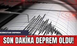 Son Dakika Deprem Oldu!