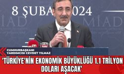Cumhurbaşkanı Yardımcısı Cevdet Yılmaz: 'Türkiye'nin Ekonomik Büyüklüğü 1.1 Trilyon Doları Aşacak'