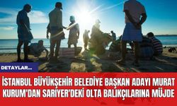İstanbul Büyükşehir Belediye Başkan Adayı Murat Kurum'dan Sarıyer'deki Olta Balıkçılarına Müjde
