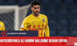 Kayserisporlu Ali Karimi gollerine devam ediyor