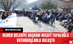 Kemer Belediye Başkanı Necati Topaloğlu Vatandaşlarla Buluştu