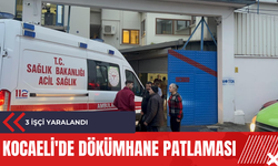 Kocaeli'de dökümhane patlaması: 3 işçi yaralandı