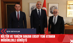 Kültür ve Turizm Bakanı Ersoy yeni atanan müdürlerle görüştü