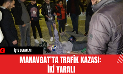 Manavgat’ta Trafik Kazası: İki Yaralı