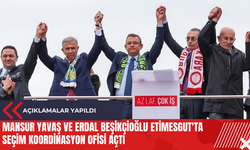 Mansur Yavaş ve Erdal Beşikçioğlu Etimesgut'ta seçim koordinasyon ofisi açtı