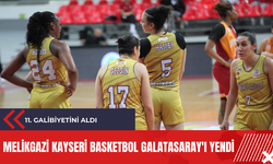 Melikgazi Kayseri Basketbol Galatasaray'ı yendi