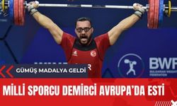 Milli sporcu Türkiye'nin göğsünü kabarttı