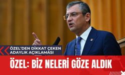 CHP Genel Başkanı Özel'den dikkat çeken adaylık açıklaması