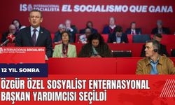 Özgür Özel Sosyalist Enternasyonal Başkan Yardımcısı seçildi