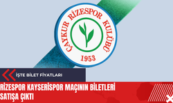 Rizespor Kayserispor maçının biletleri satışa çıktı