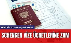 Schengen vize ücretlerine zam: Yeni fiyatlar açıklandı!