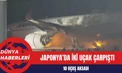 Japonya’da uçak kazası! 2 uçak çarpıştı