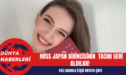 Miss Japan birincisinin Tacını geri aldılar!