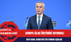 NATO Genel Sekreteri Stoltenberg: Avrupa Silah Üretimini Artırmalı