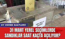 31 Mart Yerel Seçimlerde sandıklar saat kaçta açılıyor? Oy verme saatleri!