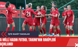 A Milli Kadın Futbol Takımı'nın rakipleri açıklandı