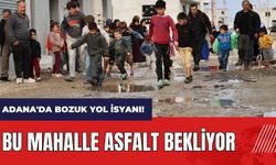 Adana'da bozuk yol isyanı! Bu mahalle asfalt bekliyor