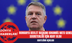 Romanya Devlet Başkanı Iohannis NATO Genel Sekreterliği İçin Aday Oldu