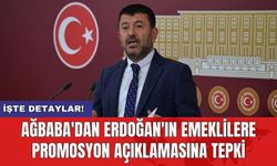 Ağbaba'dan Erdoğan'ın emeklilere promosyon açıklamasına tepki