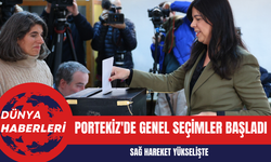 Portekiz'de Genel Seçimler Başladı