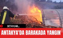 Antakya'da Barakada Yangın