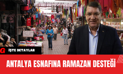 Antalya Esnafına Ramazan Desteği
