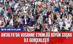Antalya'da VoSahne etkinliği büyük coşku ile gerçekleşti