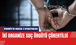 Osmaniye'de Mahzen-3 Operasyonları: İki Organize Suç Örgütü Çökertildi