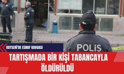 Kayseri'de Esnaf Arasındaki Tartışmada Bir Kişi Tabancayla Öldürüldü