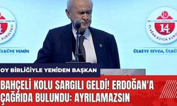 Bahçeli MHP Kurultayı'na kolu sargılı geldi! Erdoğan'a çağrıda bulundu: Ayrılamazsın